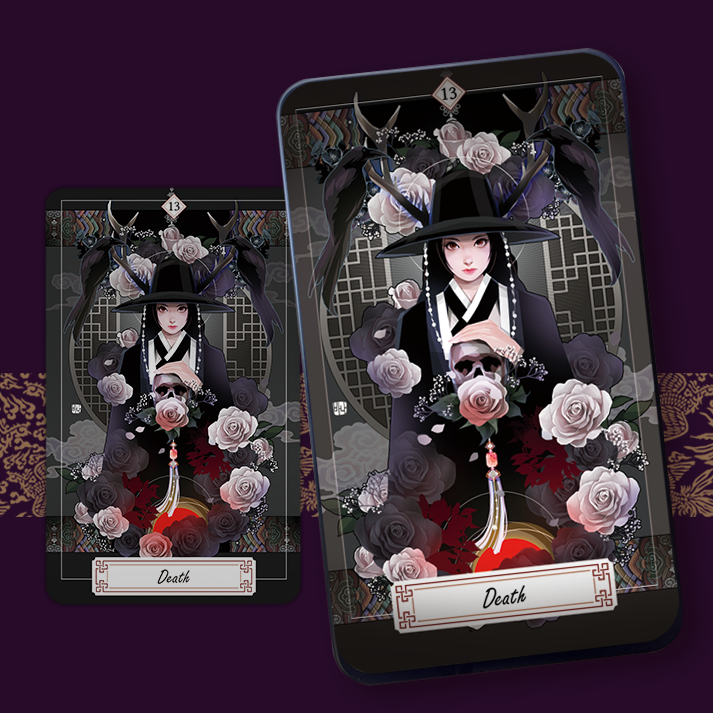 Hierophant/ Death Tin Box