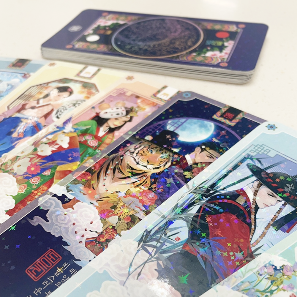 24 Seasons Holographic Oracle Card Set