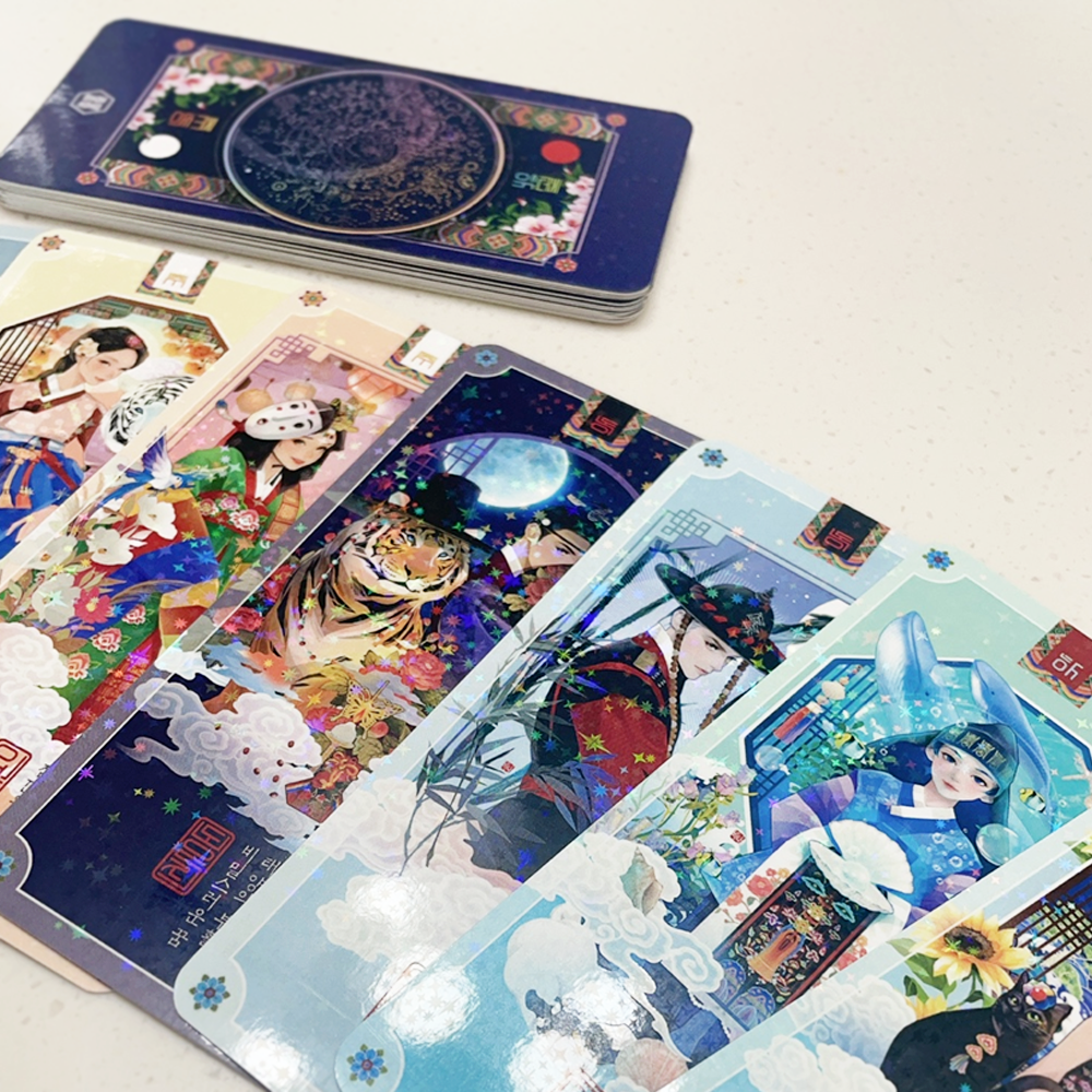 24 Seasons Holographic Oracle Card Set
