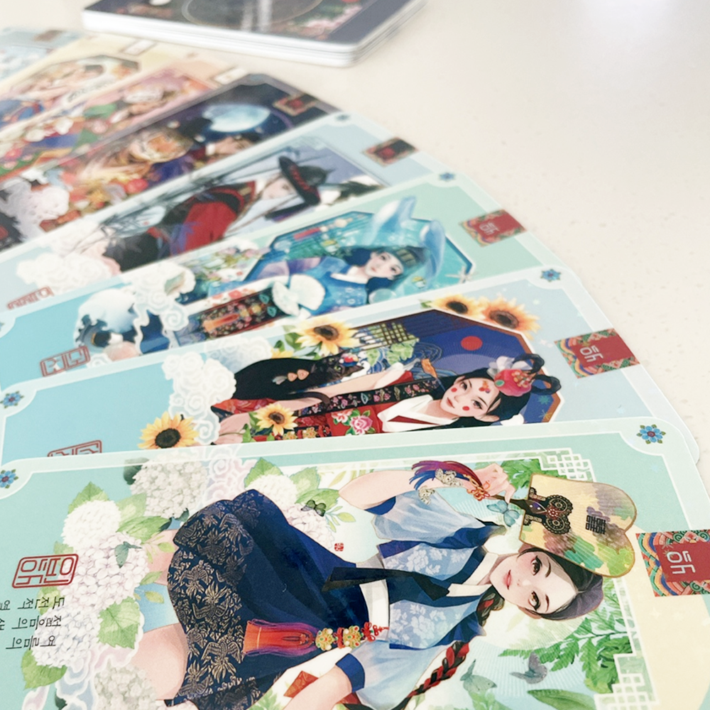 24 Seasons Holographic Oracle Card Set