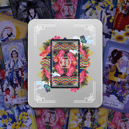 Bana's Exclusive Tin Case for Korean Tarot Cards